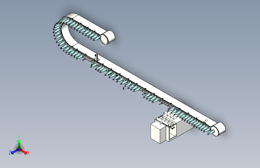 自动化灌装生产线模型