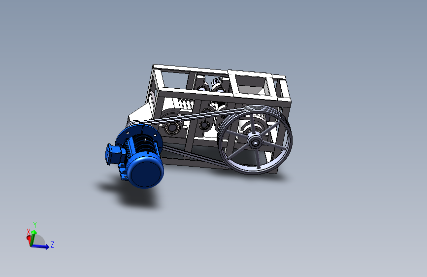 莲子去壳机及CAD装配图 883199==wb40