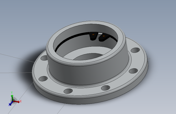 A0005297-6207 滚珠轴承座带挡圈环