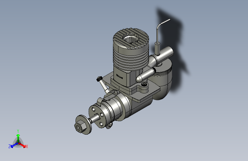 A0005243-Motor Boy的Trojan Jr.小型遥控飞机发动机