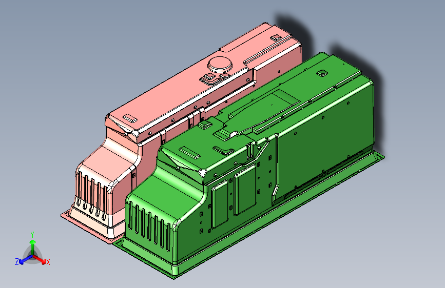 法式对开门冰箱内胆