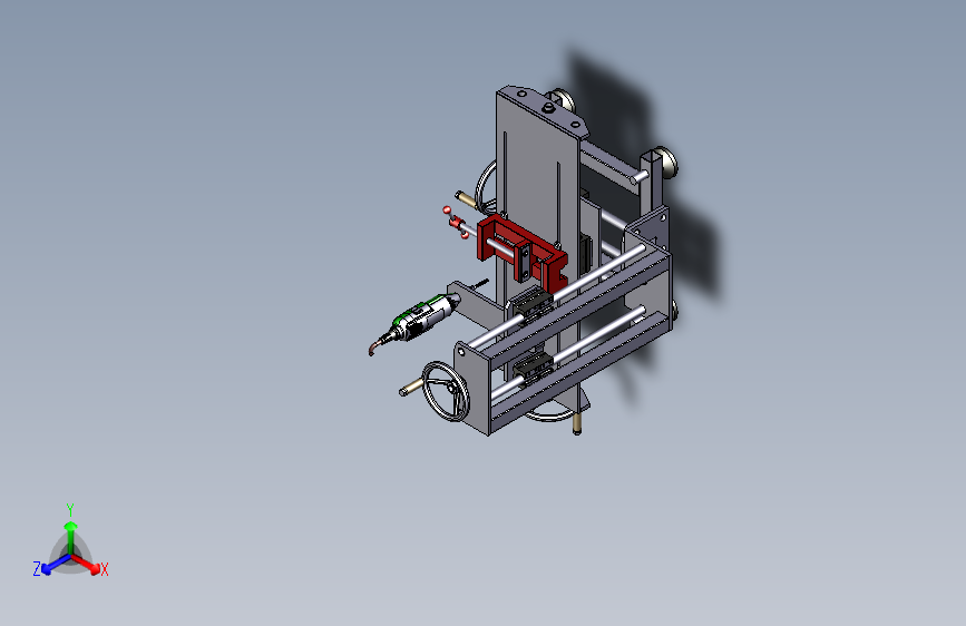 工装电钻3D模型图纸