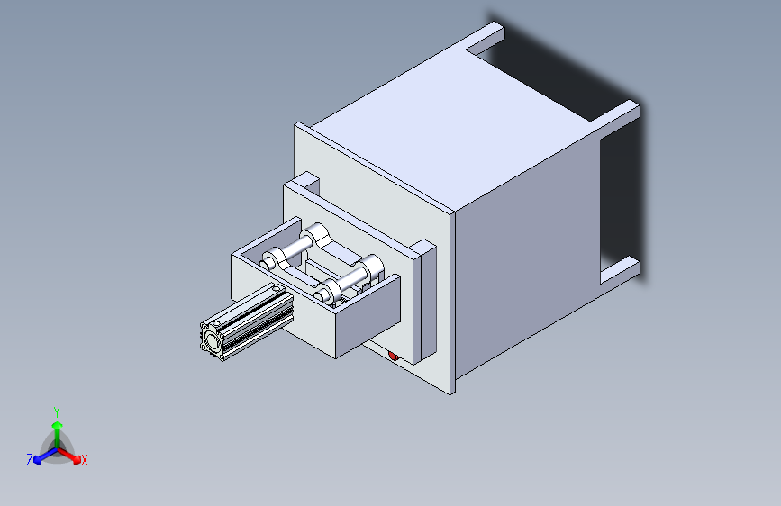 切塑料浇口模型