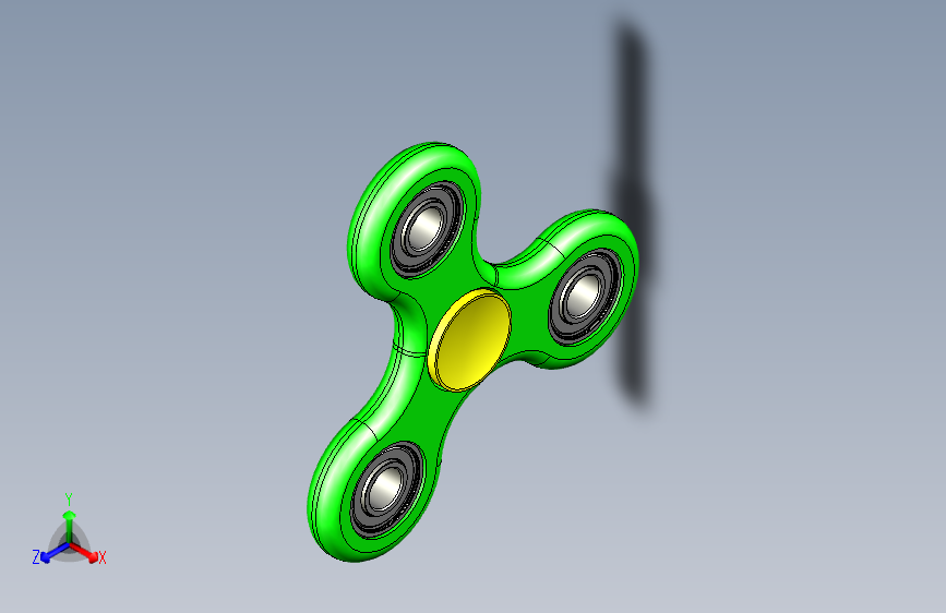 指尖陀螺，可3D打印出来自己玩