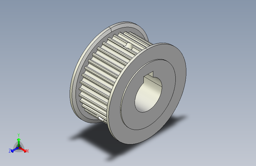 高扭矩的定时带 pulley