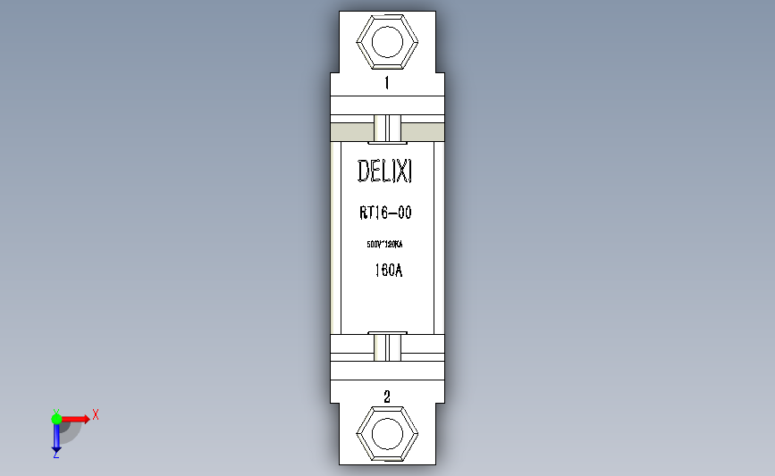 德力西电气 RT16-00 (2)_STEP_模型图纸下载 – 懒石网