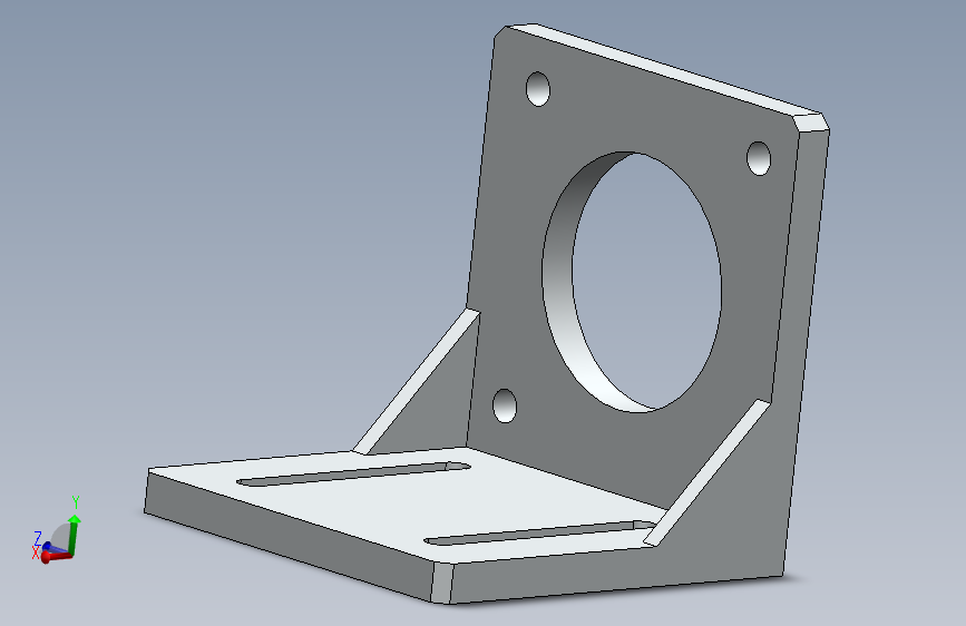 高强度NEMA 23电机支架