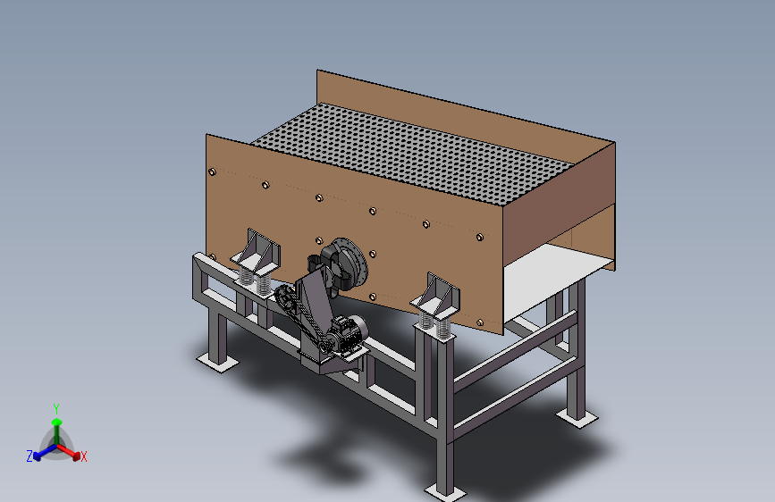 矿用振动筛模型设计 538827==wb10