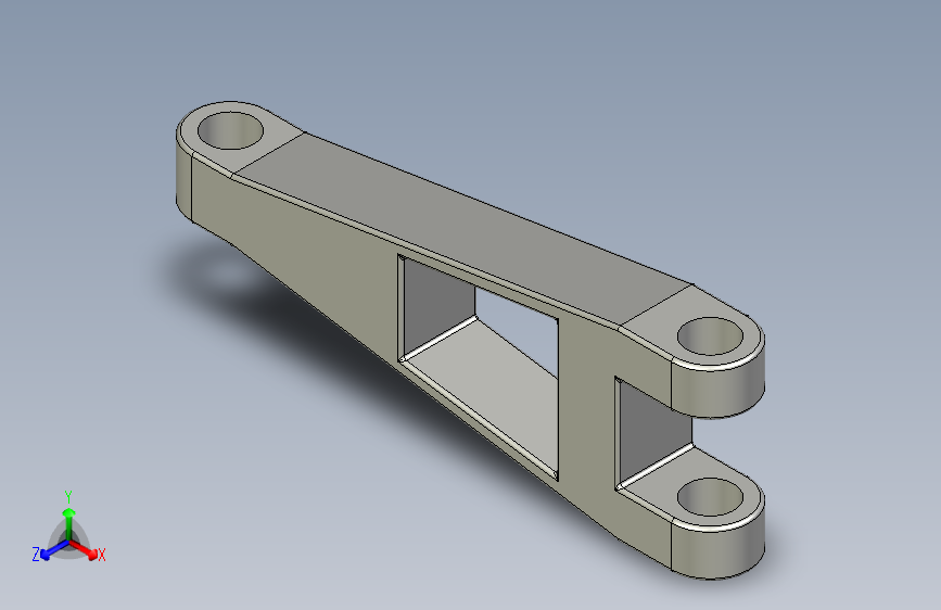 高强度降落架下连杆