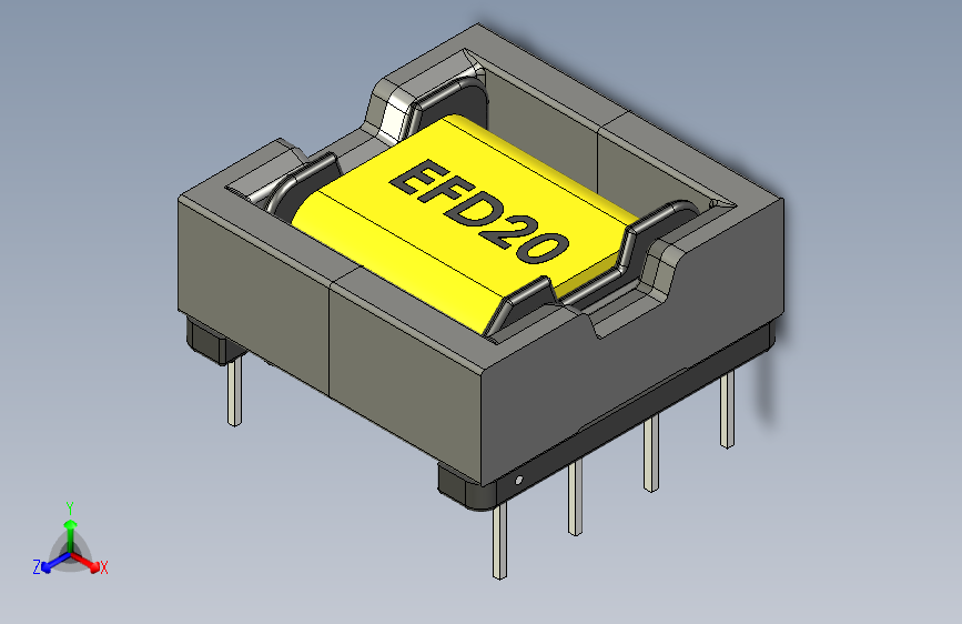 高效能的EFD20变压器。