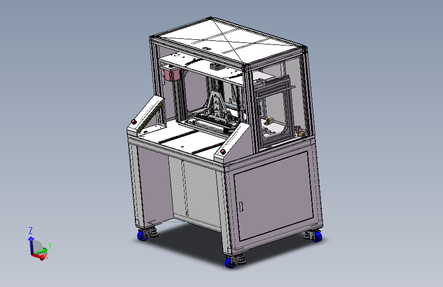 夜光标自动切割设备