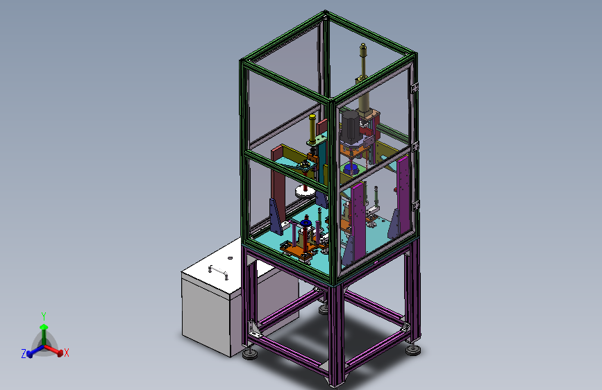 除尘机总装图（总图）