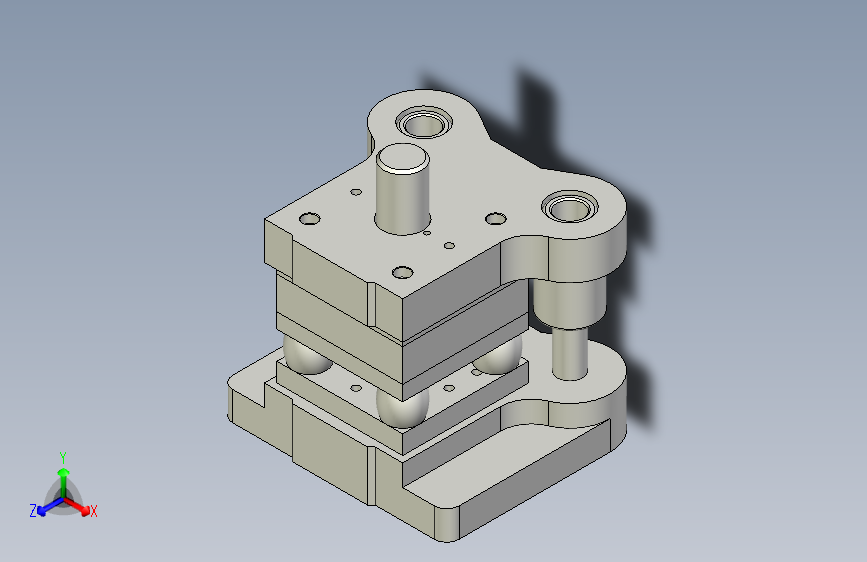 垫片翻边模设计