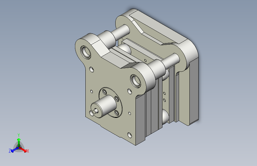 平垫圈复合模设计