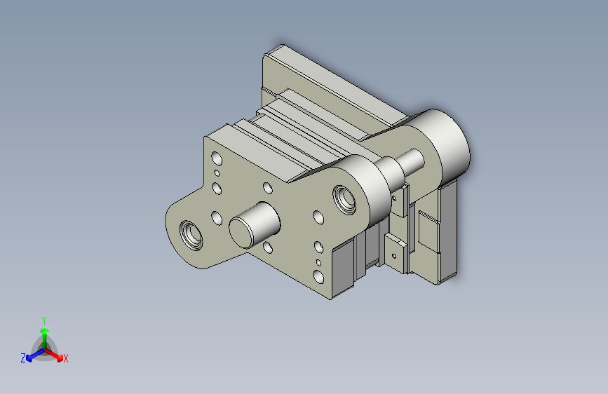 油泵铭牌级进模设计