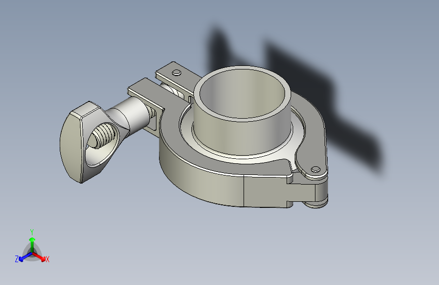 DN25卡箍接头，快开接头 含参数
