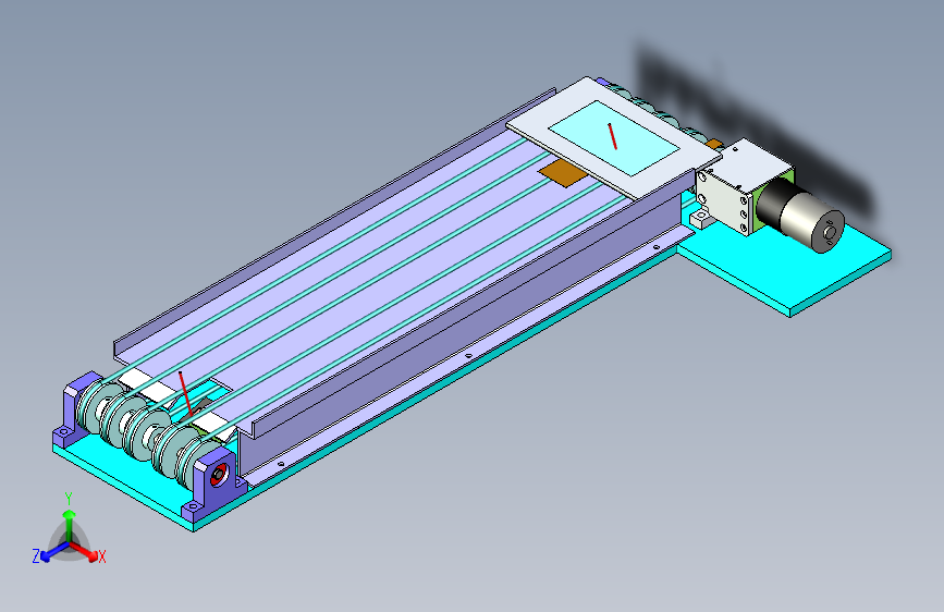 O型带输送线设计