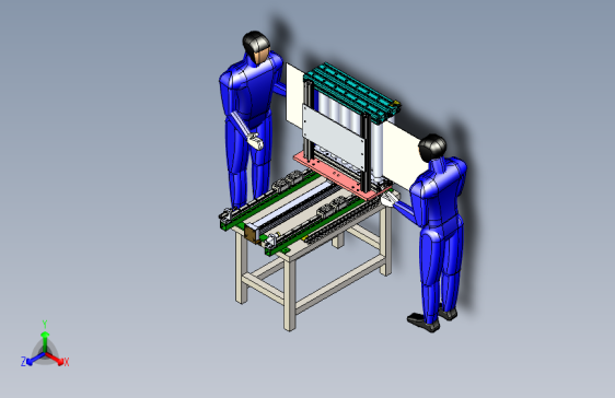 钣金压平卷弯机器(最新款）