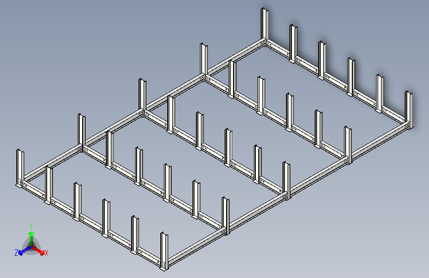 标准化堆码器（堆放架）工地现场标准化钢筋堆放架