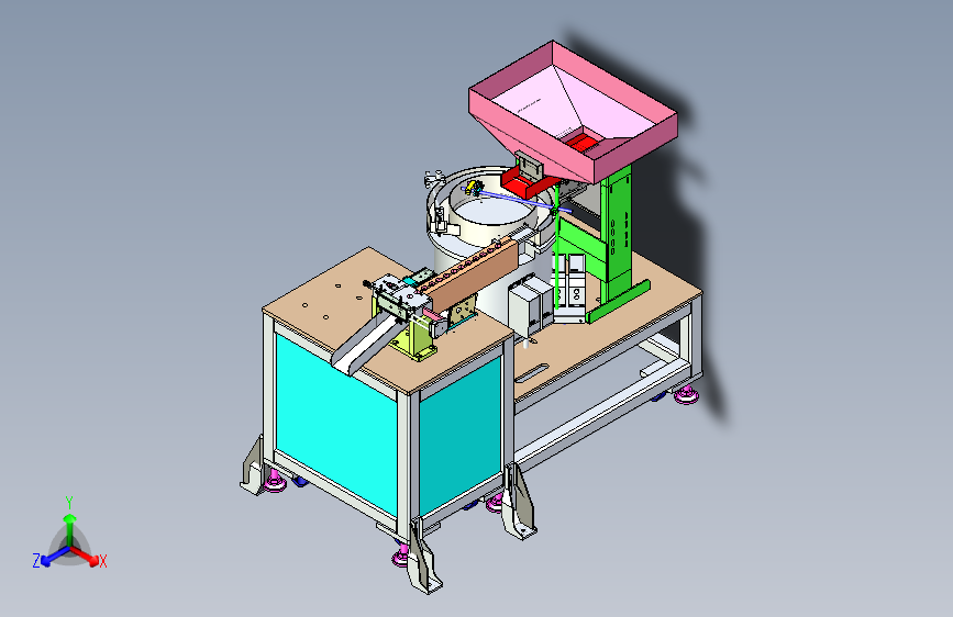带牙垫片自动化排料设计