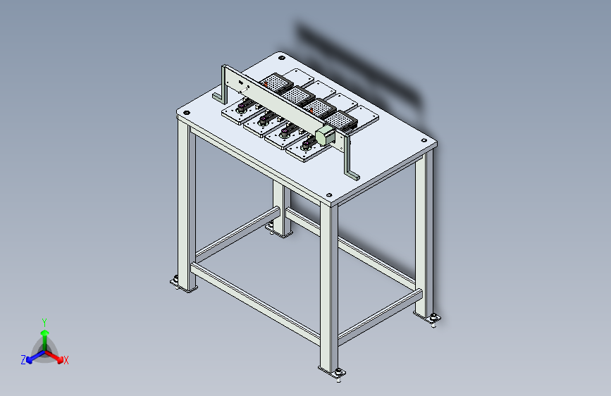 多位置点胶机设计