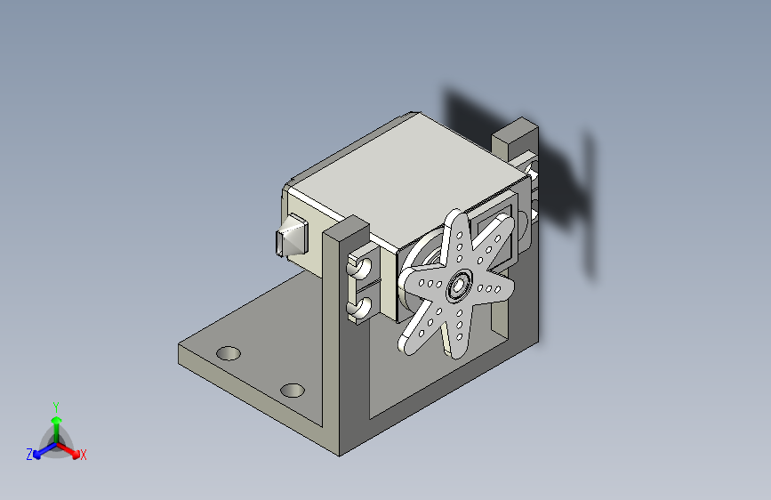舵机(精密量仪量取的数据)