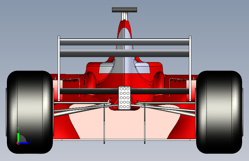 法拉利F1模型_Inventor 2023_模型图纸下载 – 懒石网