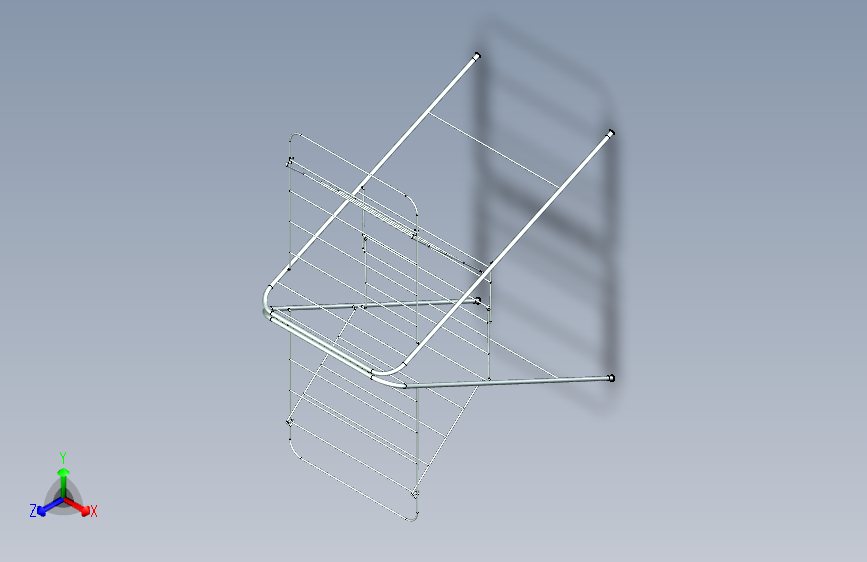 干布架晾衣架结构