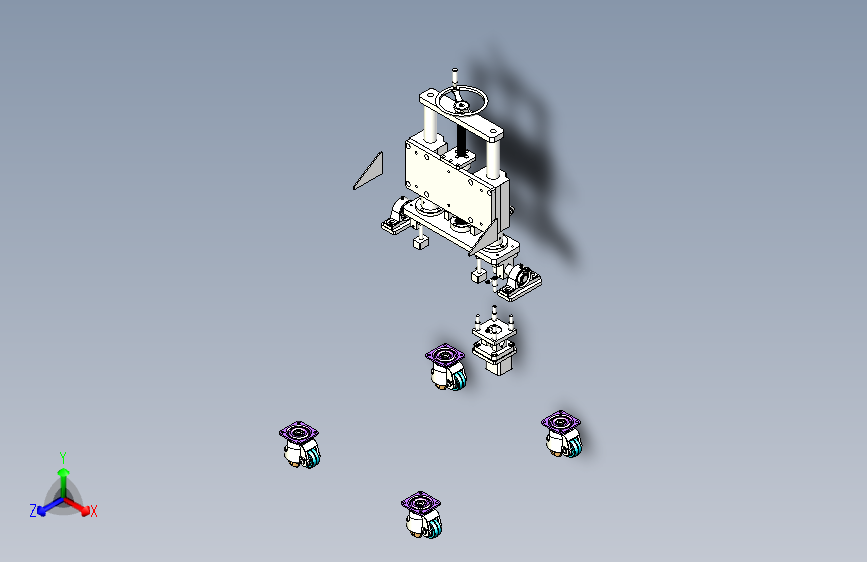 可调坡度抬升机