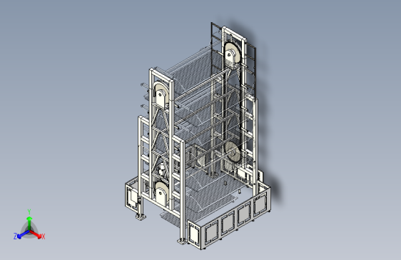 立体车库类型之垂直循环类