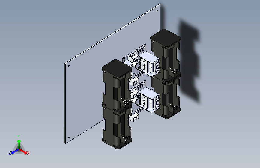 麦克纳姆轮（全向轮）四驱agv小车底盘