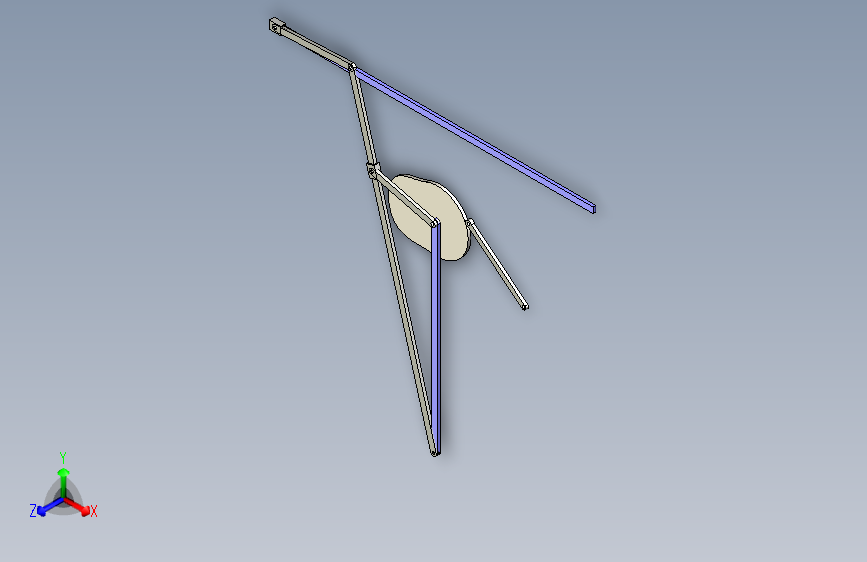 刨床三维牛头刨床机构运动分析