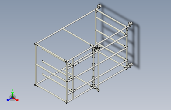 泡沫条料架器具