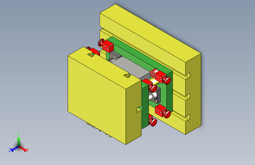 汽车副车架右悬架摆臂小件钣金冲压模具