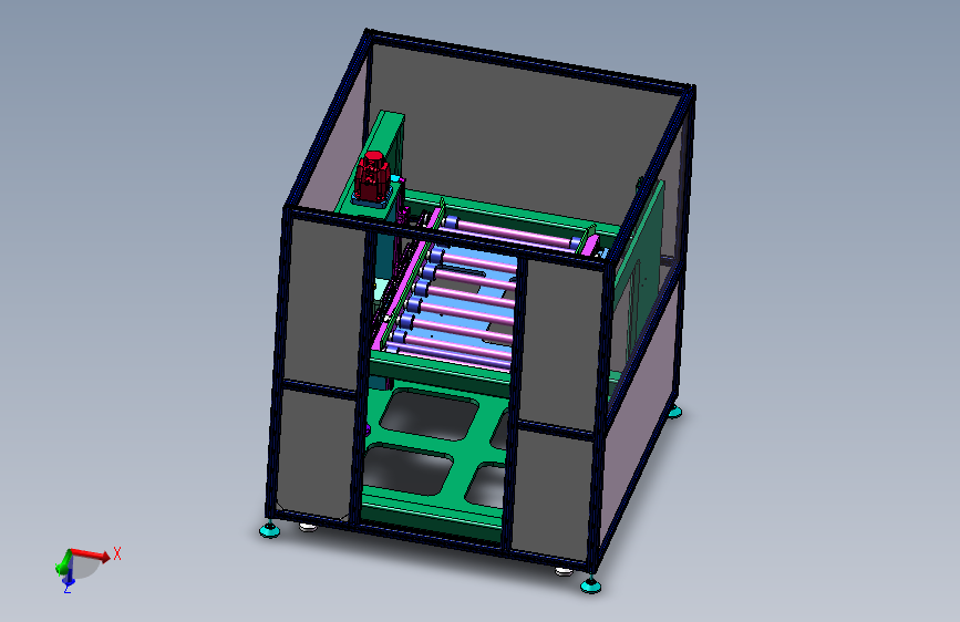 QQ-TSJ-00托盘升降机总装-12