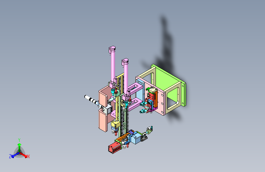 双侧搬运机械手设计