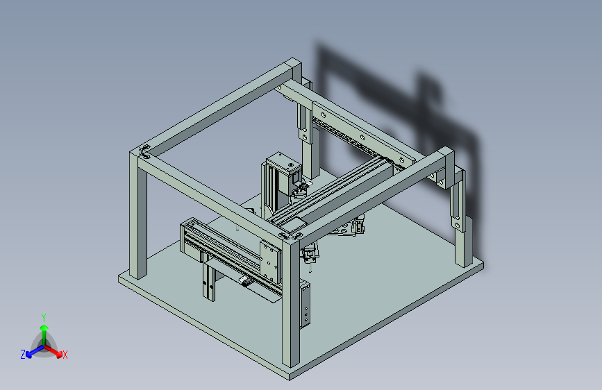 四工位抓取伺服坐标机械手设计