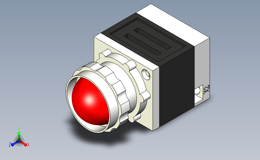 德力西电气LD11-25 红 球形 (3)