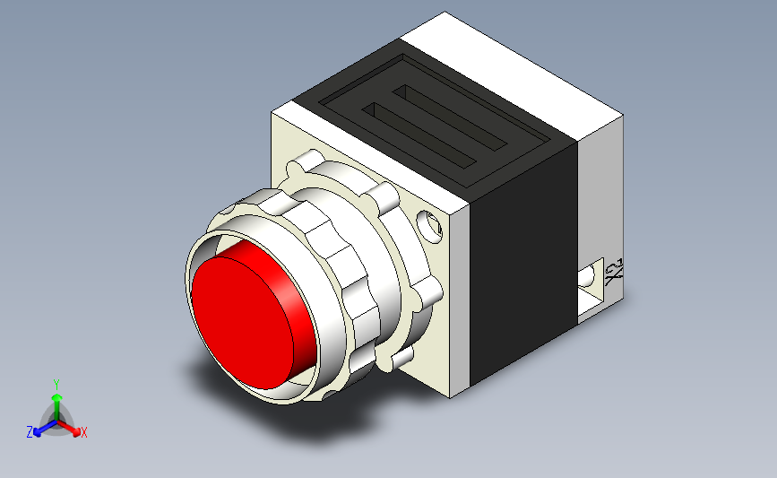 德力西电气LD11-25 红 圆平形 (3)