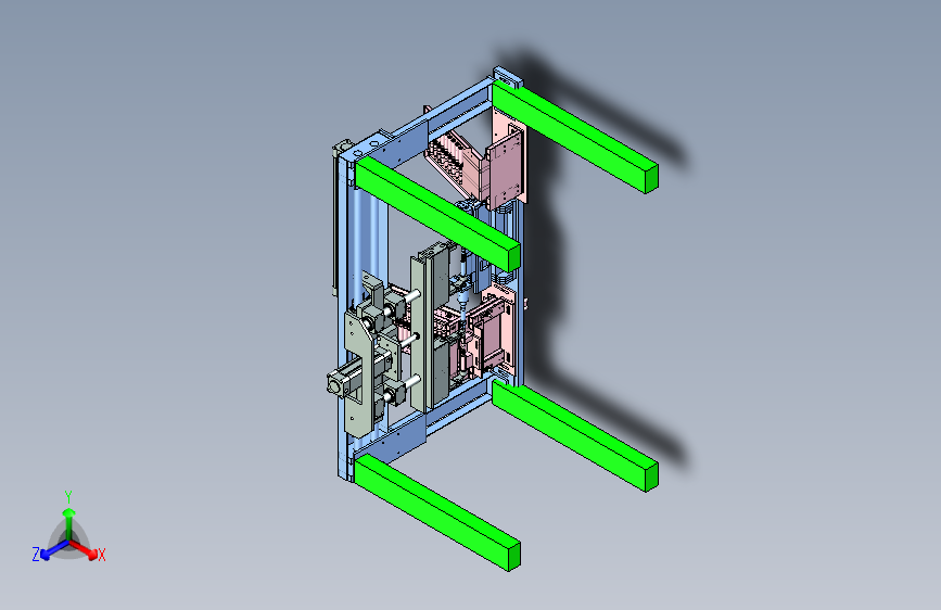 圆轴两头自动扩孔设计