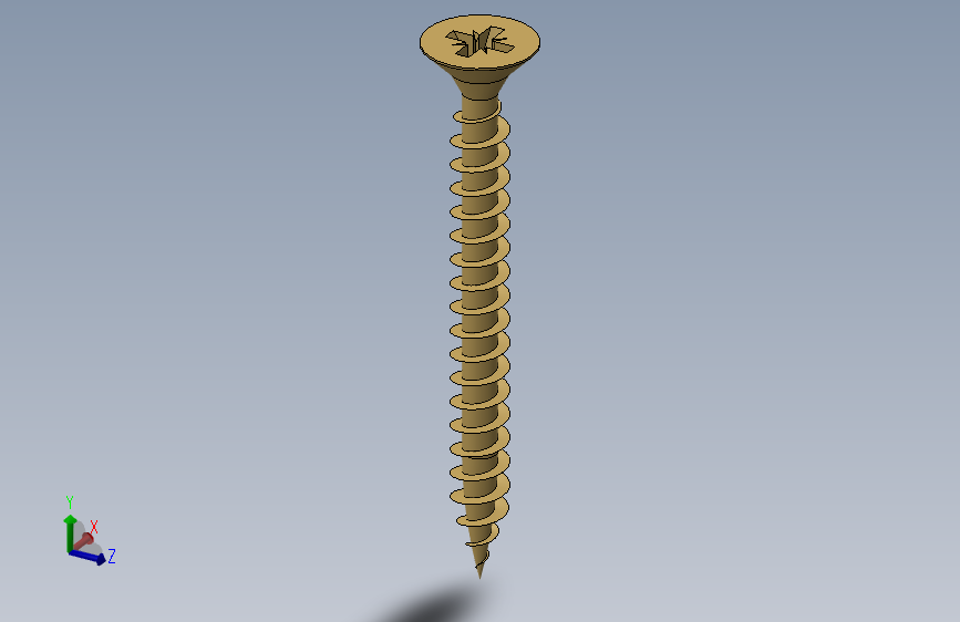 A0005356-木自攻螺钉 5x50