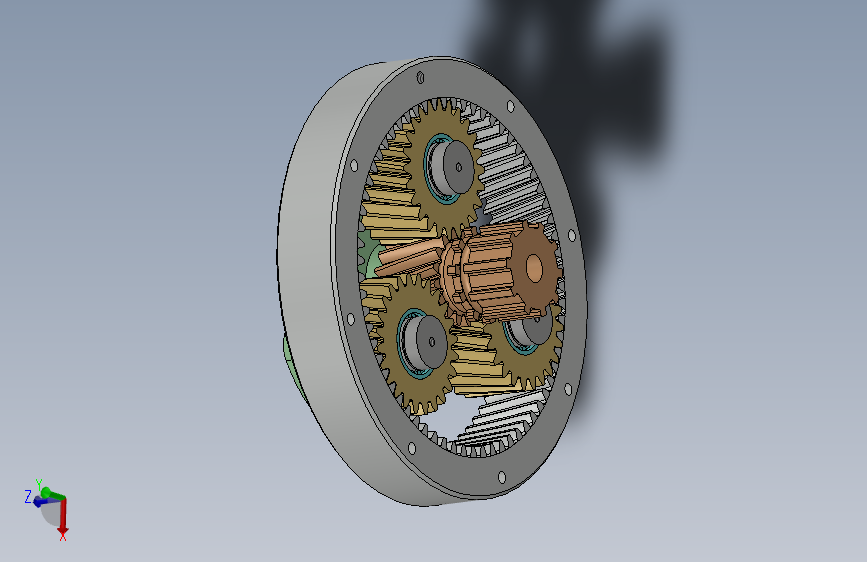 A0005319-螺旋行星齿轮箱设计