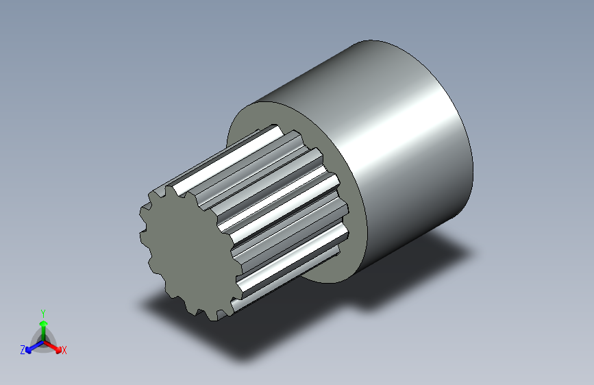 A0005332-SplineCAD DIN 5480 - 30x2x14 9H 9g花键