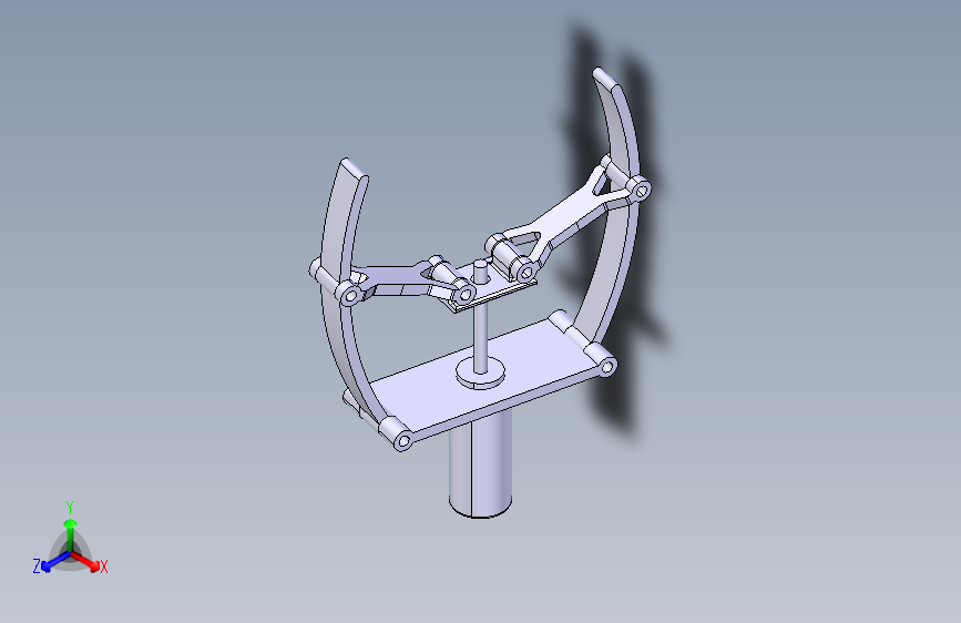 A0005316-装配设计 机器人夹爪机构 CATIA V5