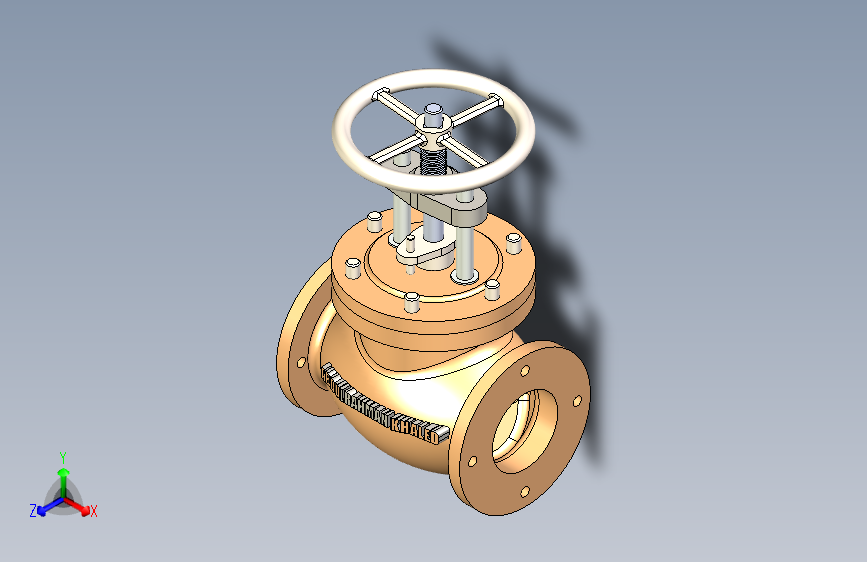 A0005343-3D机械阀设计