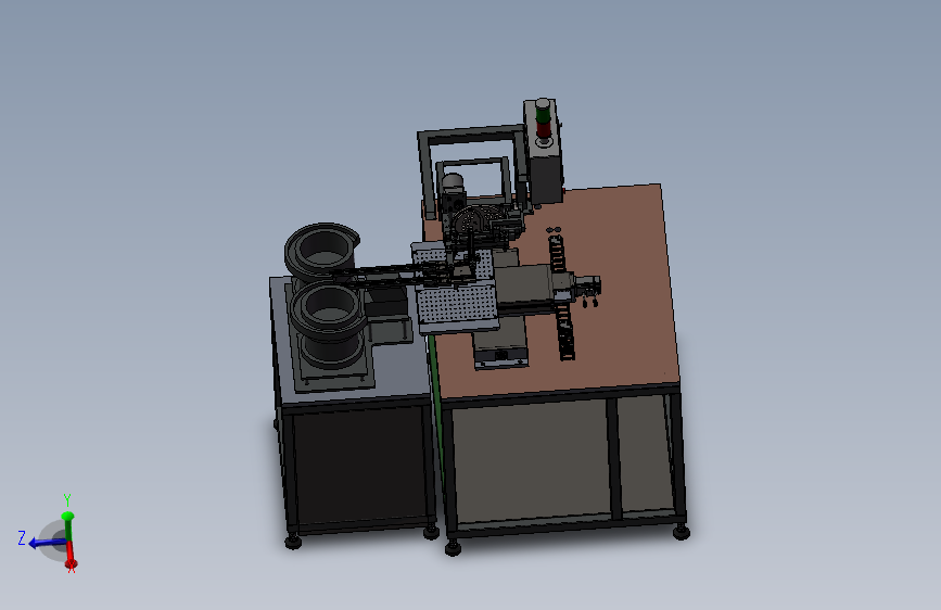 985元件双振动盘凸轮机构自动包装机
