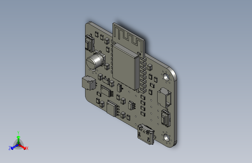 电池供电的室内水位监测接收器