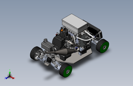 1比8混合动力RC遥控车 sw21