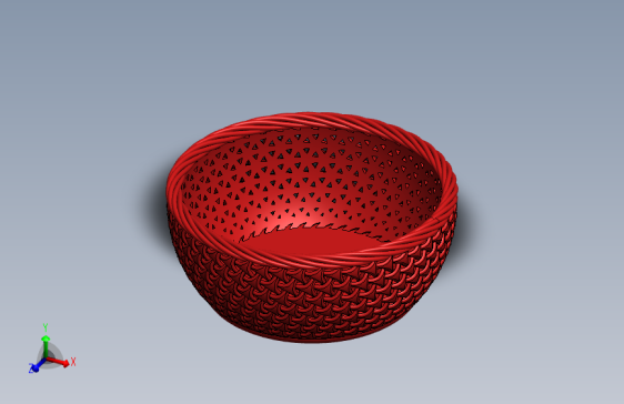 多层设计的果篮