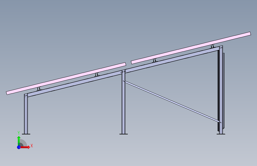 屋顶太阳能板结构
